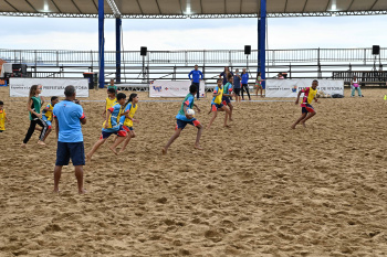 Arena de Verão Projeto Social Rugby de Areia