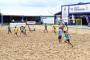 Projeto Social jogando Futebol de Areia na Arena de Verão
