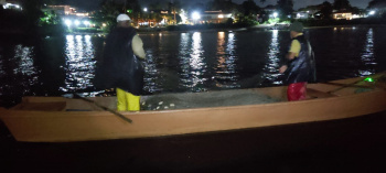 Operação apreensão rede de pesca