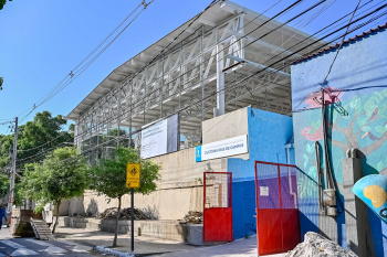Visita Técnica às Obras de Cobertura da quadra da EMEF Custódia Dias de Campos