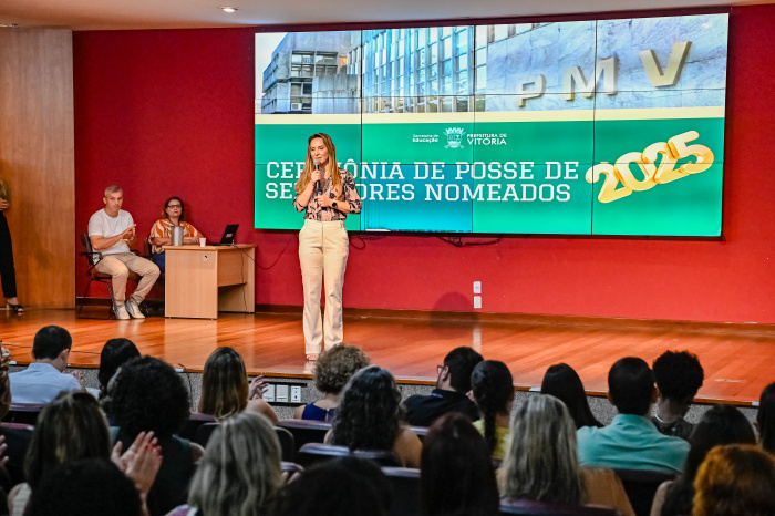 Posse dos novos servidores efetivos da Secretaria de Educação