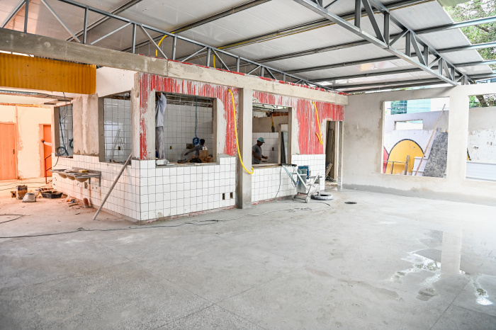 Visita técnica às obras do novo CMEITI Cida Barreto