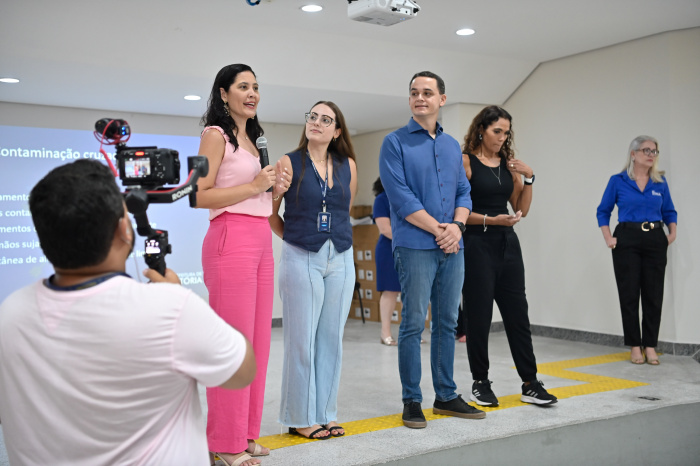 Treinamento das merendeiras das Escolas na EMEF Alvimar Silva