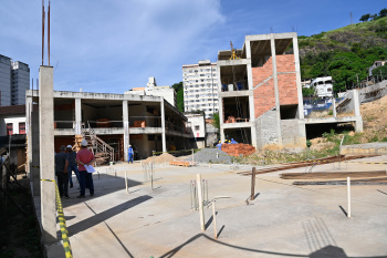 Visita nas Obras da EMEF São Francisco de Paulo