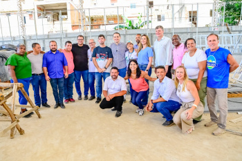 Visita Técnica às obras da Emef Ronaldo Soares