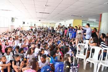 Volta as aulas na EMEF Eunice Pereira da Silveira