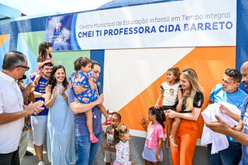 Entrega novo CMEI TI Cida Barreto