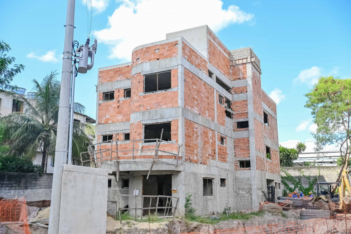 Visita nas Obras do CRAS e US do Bairro Grande Vitória