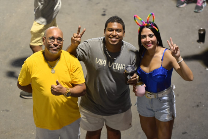 Circuito da Folia seguiu do Centro para o Sambão do Povo com muita animação nesta segunda (3)