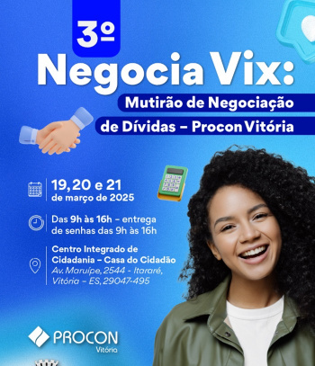 Negocia Vix - mutirão de negociação de dívidas