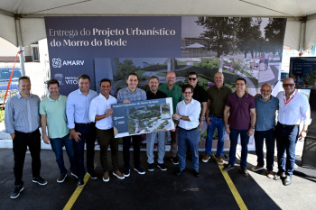 Entrega do projeto urbanístico do Morro do Bode