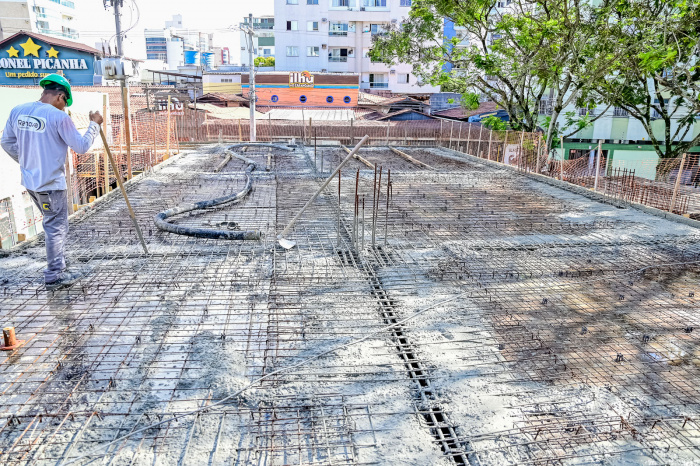 Visita técnica às obras de ampliação da UBS de Jardim Camburi