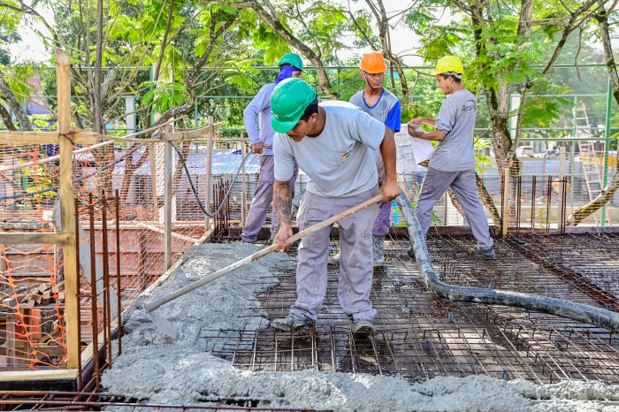 Visita técnica às obras de ampliação da UBS de Jardim Camburi