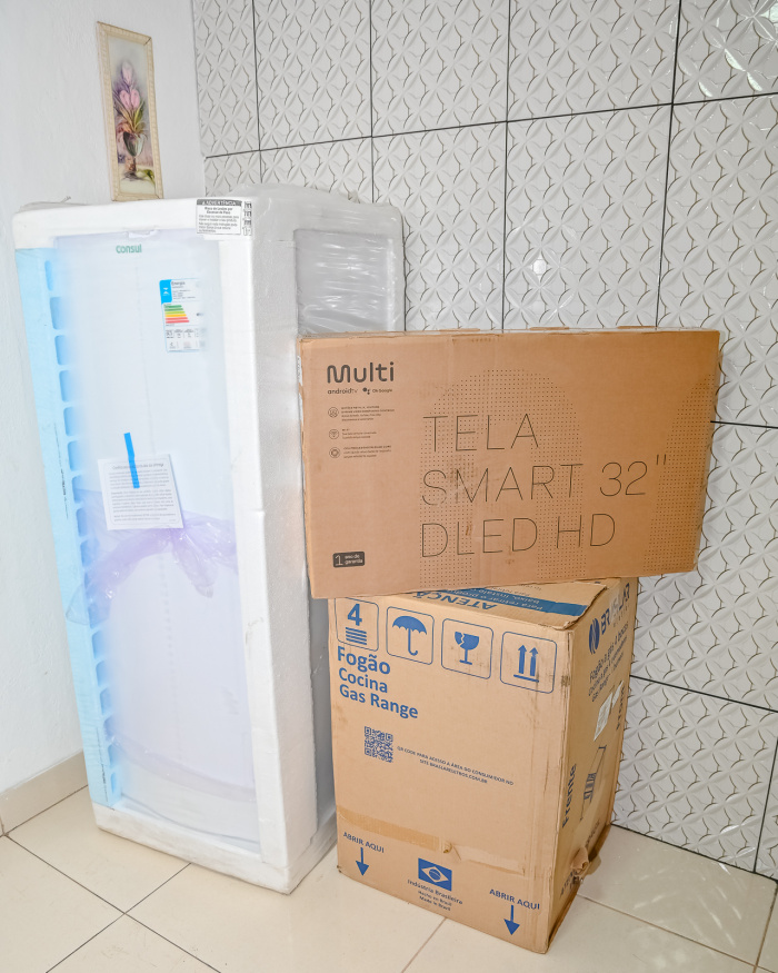 Entrega do Bônus Moradia no Bairro Romão