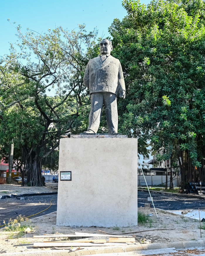 Visita Técnica às Obras de Reurbanização da Praça Getúlio Vargas