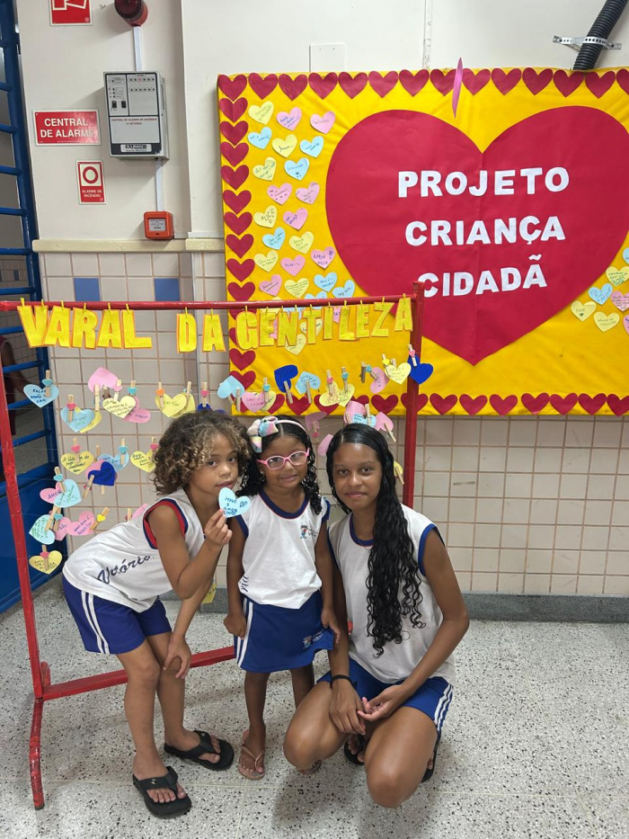 Projeto institucional Criança Cidadã no CMEI Anísio Spínola Teixeira