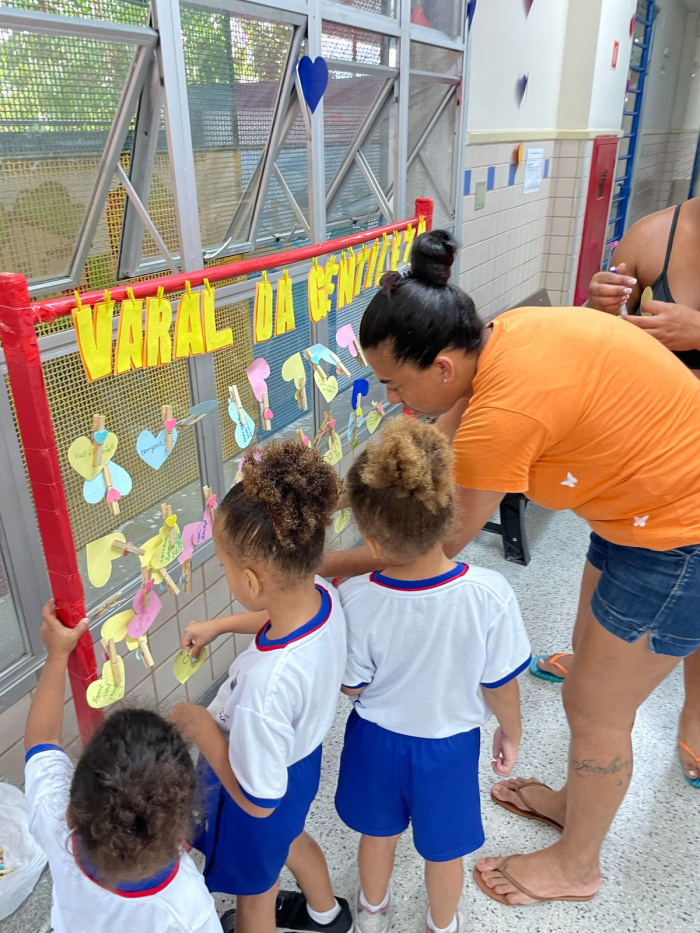 Projeto institucional Criança Cidadã no CMEI Anísio Spínola Teixeira