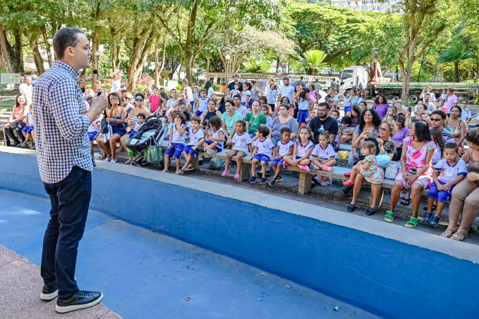 Abertura Projeto Institucional do CMEI Ernestina Pessoa