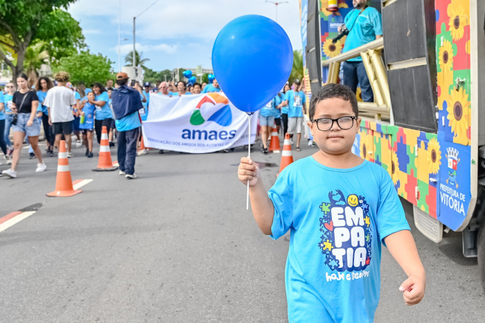 Caminhada pela Conscientização do Autismo