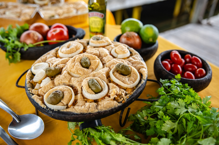 Torta Capixaba na Ilha das Caieiras