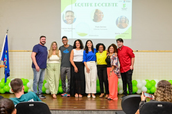 Aula inaugural do Pré-Ifes 2025 na EMEF Suzete Cuendet