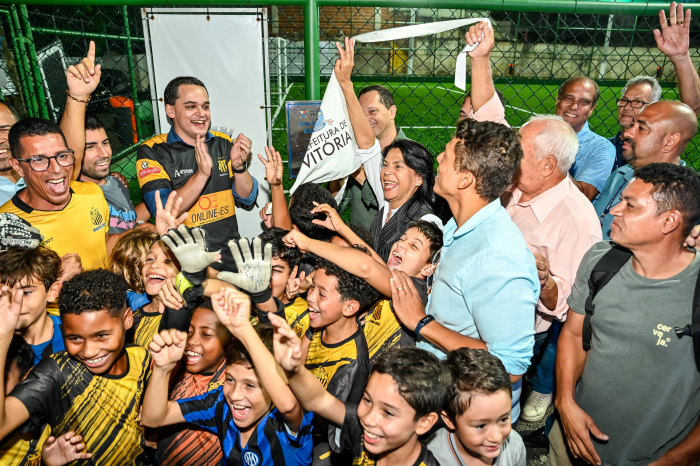 Entrega do Novo Campo de Grama Sintética do Santa Cruz