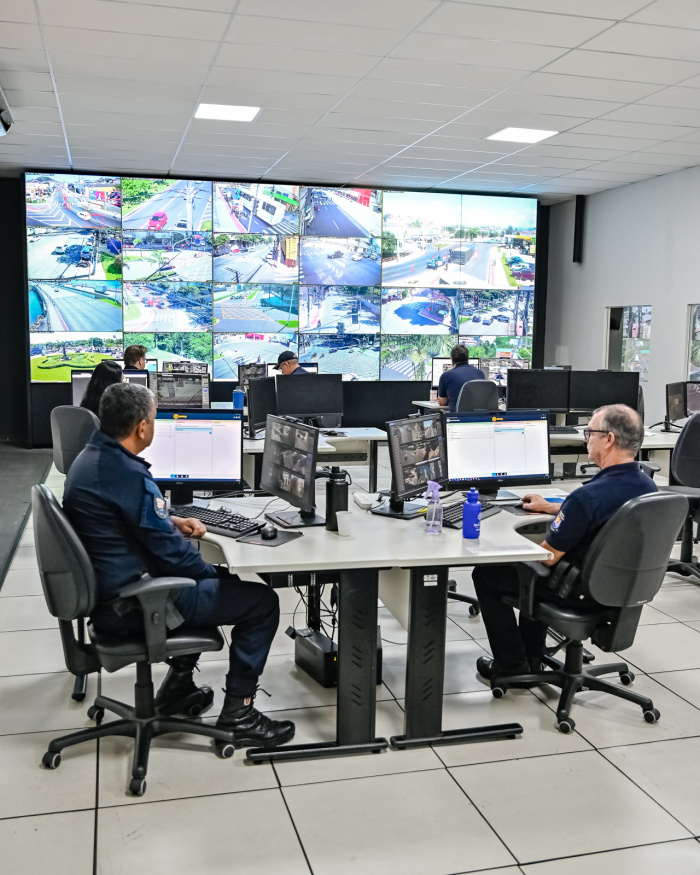 Videomonitoramento no CIOM - Centro Integrado de Operação e Monitoramento