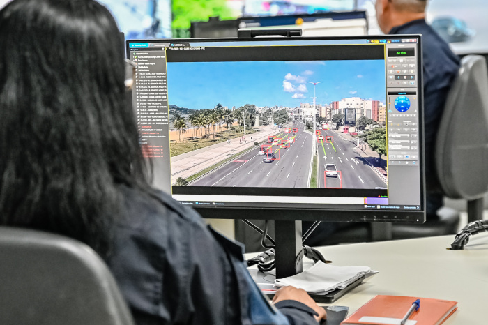 Videomonitoramento no CIOM - Centro Integrado de Operação e Monitoramento