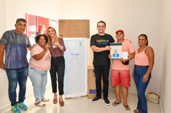 Entrega do Bônus Moradia no bairro Maria Ortiz