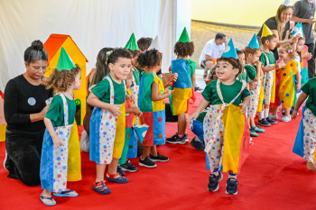 Aniversário de 40 anos do CEMEI Reinaldo Ridolfi no Bairro Maria Ortiz