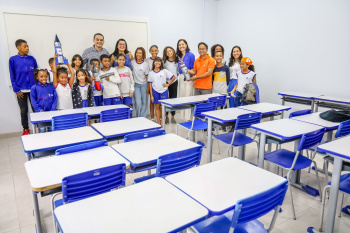 Inauguração do Auditório e salas de apoio da EMEF Rita de Cássiaem Resistência