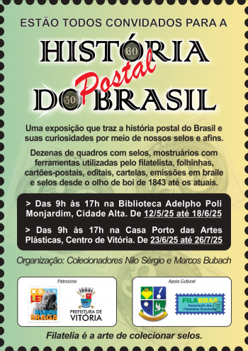 Exposição História Postal do Brasil