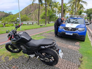 Moto roubada em Viana é recuperada dois dias depois pela Guarda de Vitória