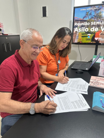 Semus repactua Plano de Trabalho com o Asilo dos Idosos de Vitória