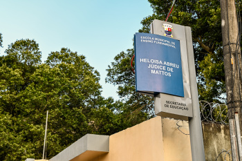 Fachada Emef Heloisa Abreu Judice de Mattos