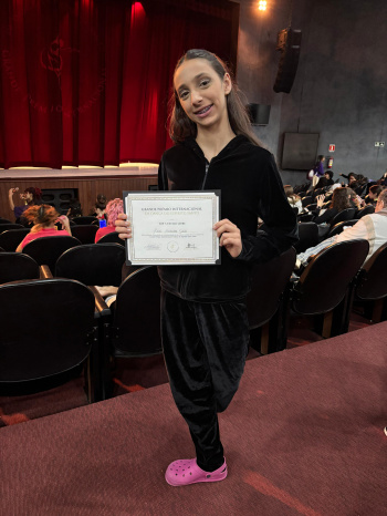 A bailarina Laura Andreatta conquistou indicação TOP 5.