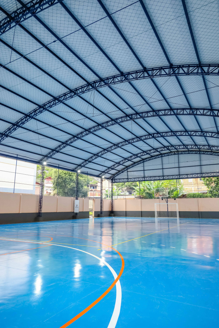 Inauguração Reforma Quadra EMEF Heloisa Abreu Judice de Mattos