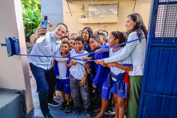 Inauguração Reforma Quadra EMEF Heloisa Abreu Judice de Mattos