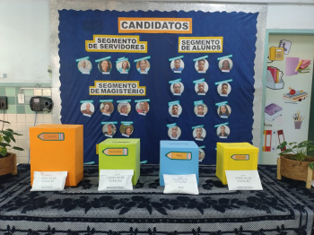 Tudo pronto para a eleição dos conselheiros escolares na EMEF Ceciliano Abel de Almeida