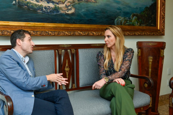 Cônsul-Geral do Peru no Rio de Janeiro, Sr. Carlos Garcia Castillo, visita Prefeitura de Vitória