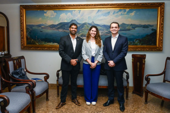 PMV recebe Cônsul-Geral do Reino Unido no Rio de Janeiro