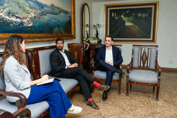 PMV recebe Cônsul-Geral do Reino Unido no Rio de Janeiro