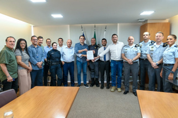 PMV cede espaço em Itararé para 6ª Companhia do 1°Batalhão da PMES