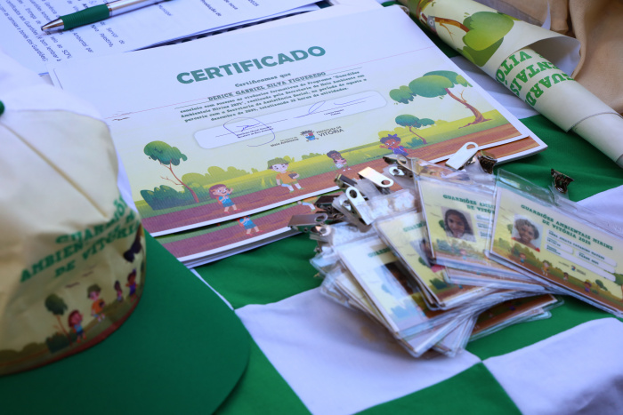 Entrega da reforma do Viveiro de mudas e Formatura dos Guariões Mirins