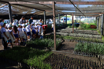 Entrega da reforma do Viveiro de mudas e Formatura dos Guariões Mirins
