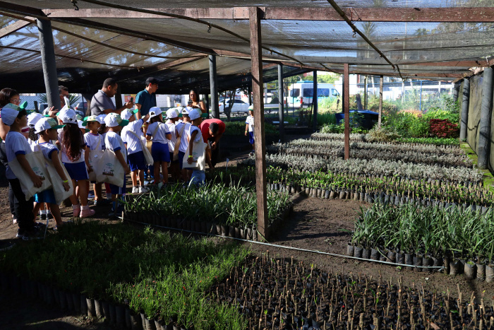 Entrega da reforma do Viveiro de mudas e Formatura dos Guariões Mirins