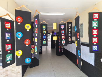 Crianças produzem mostra de arte e música em movimento no CMEI Jacy Alves Fraga, em Tabuazeiro