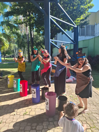 CMEI Sophia Musengny Loureiro promove ação no Horto de Maruípe no Dia Mundial do Meio Ambiente