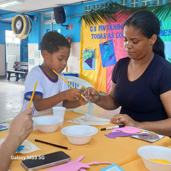 CMEI TI Silvanete celebra a Semana da Família com oficinas inspiradas nas regiões do Brasil