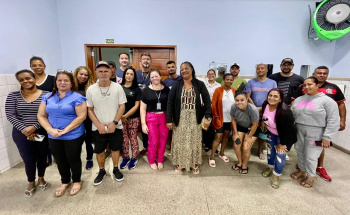 Comerciantes do Polo Gastronômico Ilha das Caieiras participam de palestra com Vigilância Sanitária